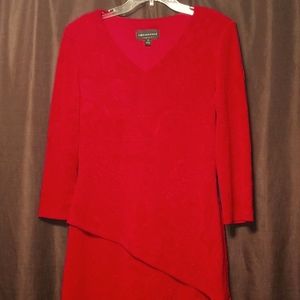 NwoT Lush Red Annected Apparel Sz 10 Dress